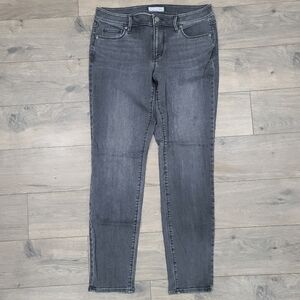 Ann Taylor LOFT Women's Grey Skinny Jeans Size 10 / 30